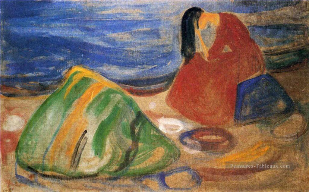 mélancolique Edvard Munch Expressionnisme Peintures à l'huile